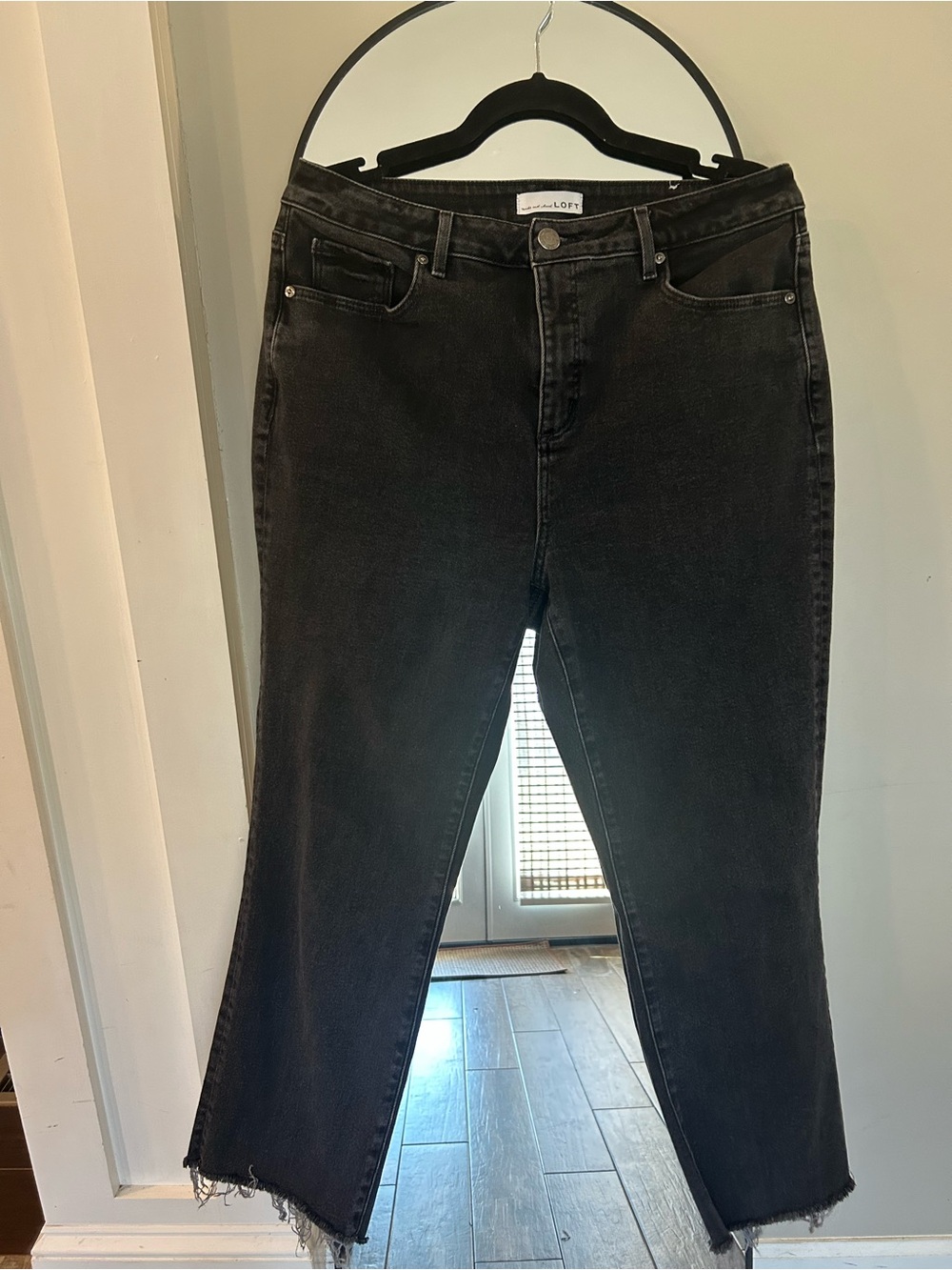LOFT Black Straight Leg Women's Jeans